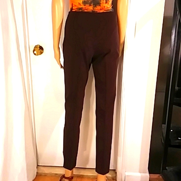🔥 NWOT Prada Chocolate Brown Straight Leg Pants - Picture 6 of 13